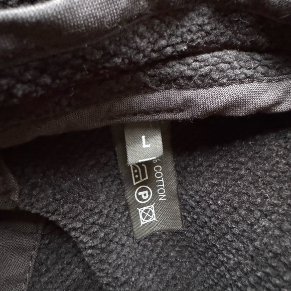 ANNIKKI HARVINEN Women Black Cotton Velour Jacket L - Picture 10 of 10